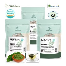 모링가차 티백 인도 모링가 잎 100% 차 티, 50개입 3팩