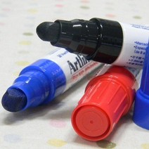 Shachihata 5mm 굵은닙으로 눈에 확 띄는-일본 사찌하타-Artline 프리젠테이션용 보드마카 EK-5100A, 1개, 블랙