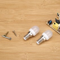 엠보 머신 수지 반영구 화장 색소 E14 미니 에너지 절약 냉장고 빛 AC220-240V 재봉틀 2W 냉동고 LED 램프 전구, 하얀