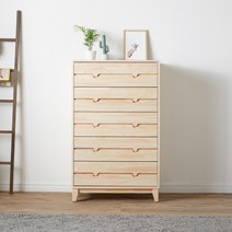 편백나무 5단 서랍장 SE0등급 편백나무 원목