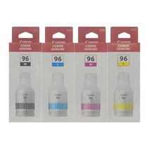 캐논 GI-96 잉크 GX7092 GX7090 GX6090 GX6092 GX7091, 검정+컬러