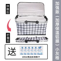 공원바구니 여름 간식 산책 경량 식기 한강공원 피크닉 야외 휴대용 바스켓, 그레이