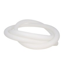 주름관 부속 134pcs 흰색 주름관 호스 2036mm 내부 직경 127m 길이의 폴리프로필렌(pp) 튜브 도관 파이프 pp25 pp28.5 pp34.5 pp42.5, pp25 x2m x1pcs