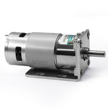 모터 수리도구 부품 42GA775 DC 12V 24V 모든 금속 최대 60KG 브래킷이있, 30rpm+24V