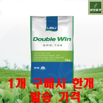 코리아아그로 더블윈 10kg 완숙퇴비 비료 유기질비료 텃밭 배추 고추 고구마 추비 밑거름, 1개