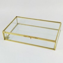 유리진열장 투명 아크릴 보석 상자 귀걸이 팔찌 홀더 반지 목걸이 정리함 디스플레이 저장 참 쇼케이스 구스와이