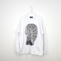 NISHIMOTO IS THE MOUTH BELIEVER MN L/S TEE WHITE NIM-B12