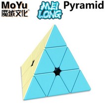 매직큐브 MOYU Meilong 전문 매직 큐브 5x5 4x4, Pyraminx C macaron