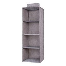 키밍 옷장 행거 수납함 패브릭 정리함 트레이 걸이형 H3228, 4단, 4단