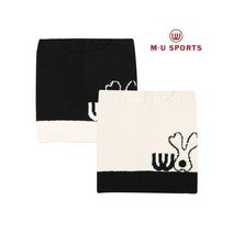 엠유스포츠 탁텔사여워머 MU22C33UH03, WHT/FFF