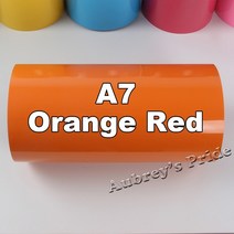 평판프레스 열전사30cm x 100cm (12 "x PVC 열전달 비닐 열 프레스 기계 커팅 플로터 커터 티셔츠 DIY, 11 Orange Red A7
