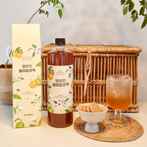 밤바치 돌배 발효액 1L 돌배효소 액기스 돌배청 돌배즙, 기본 3병