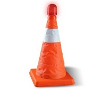 파보니 LED 접이식 안전콘, 2개