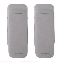 철물인 푸시풀 방문손잡이 PPL-1701 그레이, 그레이(gray)