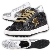 럭셔리 펄 스타 스파이크리스 여성 골프화 환절기 봄골프 나인홀 여자 학생