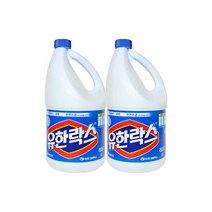 유한락스 레귤러 4L 2개 / 살균 표백 소독 세정제