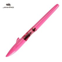 JINHAO SHAKR 시리즈 만년필 0 5/0 38mm 칠 학생 연습 서예 펜 학교 용품 12 가지 색상 가능, 11 Rose red, 02 05mm