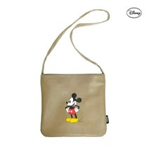 A235.디즈니 미키마우스 인조가죽 플랫 여성 숄더백 크로스백