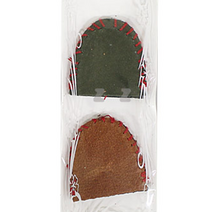 가죽 골무 바느질 수선 손가락 보호 2p, 2개