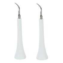 치석제거기 치석체거 스케일러 치과기구 2개 초음파 스케일러 팁 Handpiece 샤오미 Soocas 전동 칫솔 치석, 01 white