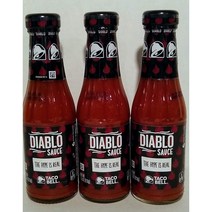 Taco Bell Diablo Sauce 7.5 oz (Pack of 3), 1