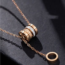 A161 (베스트직구) 여자 미니 비제로원팬턴트 패션 초커 체인목걸이