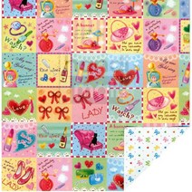 핸디몰 2절 레자크지(10매)쁘띠 레이디 여름 양면지(3), 레이디(GJ-P0361)