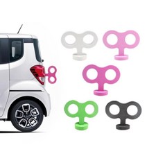 여친선물용 Ray 경차 관종 시계태엽 장식소품 익스테리어인형 셀프튜닝 내차꾸미기, 화이트