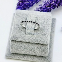 925 Silver 올큐빅 레이어드반지