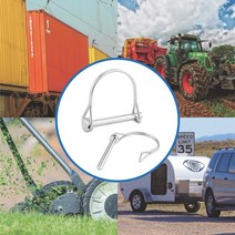 강철 트레일러 커플러 안전 잠금 아치 핀 샤프트 핀