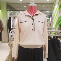 [클리지] NC05 양포켓배색니트 CN2WKT09 (9466216)