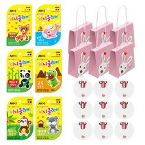 아모스 미니클레이 6p + 하트 선물상자 6p + 축하 스티커 9p, 랜덤발송(클레이)