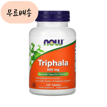 나우푸드 트리팔라 500m.g 120 암라 타닌, 120g, 1개