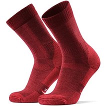 일본 몽벨 캠핑 montbell [DANISH ENDURANCE] 등산용 양말 메리노 울 통기성 항균 방취 물집 방지 남성 레, 02 와인 레드 1쌍_02 28.5-30.5 cm