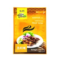 50g 동남아 마리네이드 사타이 소스 식재료 양념 향신료 식자재 아시안홈고메 인도네시아, 단품, 단품