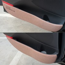 다오토 더뉴 그랜저 도어커버 IG 스크래치방지 차량용품, 그랜저IG 16년~19년11월, 그레이, 현대