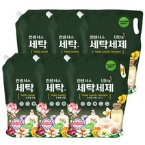 컨센서스 고농축 세탁 중성세제 베이비로션 2.05L(리필) x6개, 단품