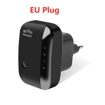 무선 와이파이증폭기 와이파이 wifi 증폭기 Kebidumei Wps 라우터 300Mbps 무선 와이파이 리피터 신호 부스, [04] EU Plug