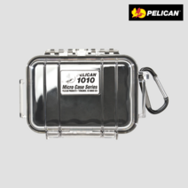 펠리칸케이스 1010 (클리어블랙 뚜껑불투명), 펠리칸1010/클리어블랙, 1개