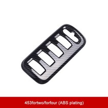 보조미러 자동차 안개 램프 리프트 탱크 커버 도어 볼 핸들 스티커 스마트 Forfour Fortwo 453 아울렛 프레, 05 Headlight adjustment
