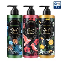 [애경] 케라시스 데빌스 퍼퓸 샴푸/린스 500ml x2개 + 트리트먼트 180ml 증정, 상품명:04.네롤리 문라이트 린스 500mlx2개