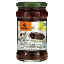 Gaea 씨를 발라낸 칼라마타 올리브 10.2 온스 (290 g), 290g