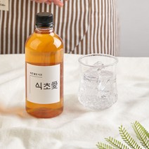 전통 자연발효 마시는 과일 식초 500ml 사과 파인애플 생강 과일 비니거 천연발효 발효식초 효능 사과식초, 생강500ml