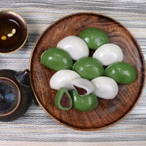 [셀브] 반달떡 1kg+1kg 굳지않는 바람떡, (1kg 2봉), 쑥반달떡1kg+1kg