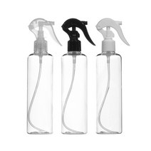 [용기]미니건스프레이용기 L형 100ml 120ml 150ml 200ml 250ml 300ml 500ml, 1개 300ml투명용기 흰색캡
