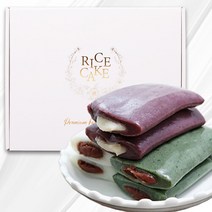 시루조아 [시루조아] 굳지않는 앙금절편 3종세트 30개입 2.1kg 떡 화이트 선물세트, 3종 앙금절편 30개입 화이트박스