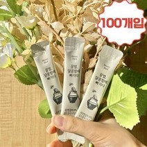 꿀벌 달콤함에 빠지다 100개입 사양벌꿀 일회용 꿀 스틱 허니스틱, 400개