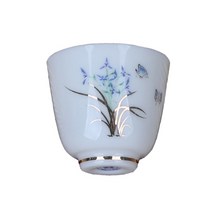 SY-23 백자 나비꽃 찻잔 다기잔