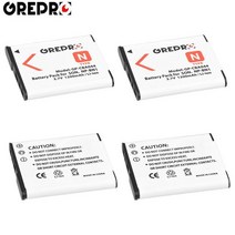 호환제품 2Pcs NP-BN1 NP BN1 1200mAh 배터리 + USB 충전기 소니 DSC TX9 T99 WX5 TX7 TX5 W390 w350 QX100, 08 4x Battery