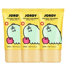 일루몬트 온더바디 죠르디 데일리 선크림 자외선 차단 50ml, 3개